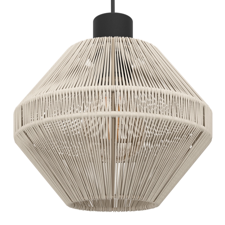 Eglo - Люстра на тросе 3xE27/40W/230V кремовая