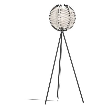 Eglo - Торшер 1xE27/40W/230V белый/черный