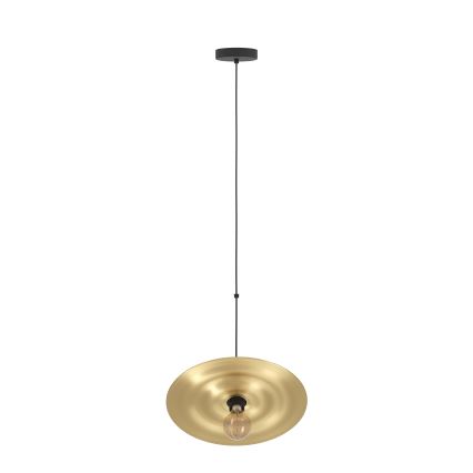 Eglo - Подвесная люстра 1xE27/40W/230V золотистый