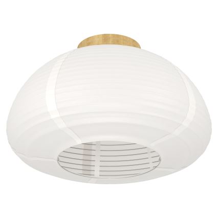 Eglo - Стельовий світильник 1xE27/40W/230V, діаметр 40 см, білий/бежевий