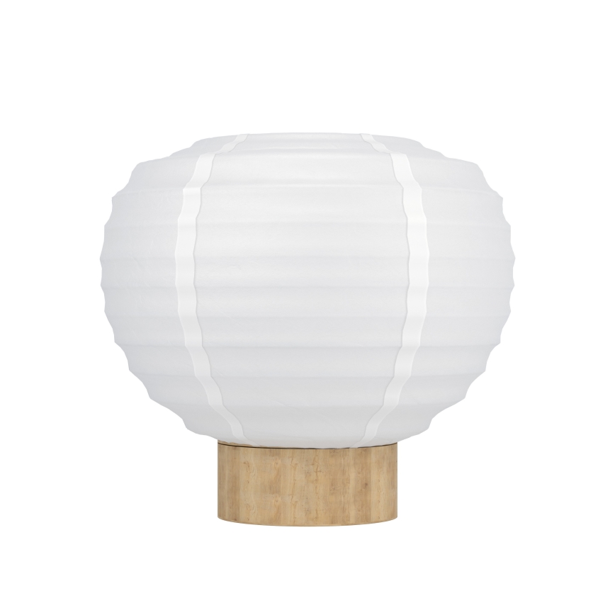 Eglo - Настольная лампа 1xE27/40W/230V белая/бежевая