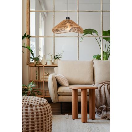 Eglo - Підвісна люстра 1xE27/60W/230V коричневий