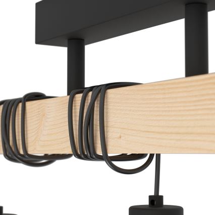 Eglo - Пристельова люстра TOWNSHEND 3xE27/60W/230V - FSC сертифіковано