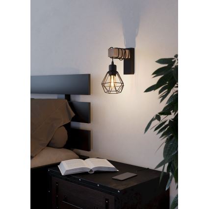 Eglo - Настенный светильник TOWNSHEND 1xE27/60W/230V