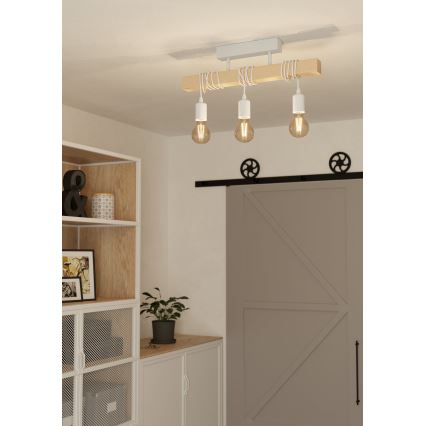 Eglo - Пристельова люстра TOWNSHEND 3xE27/60W/230V