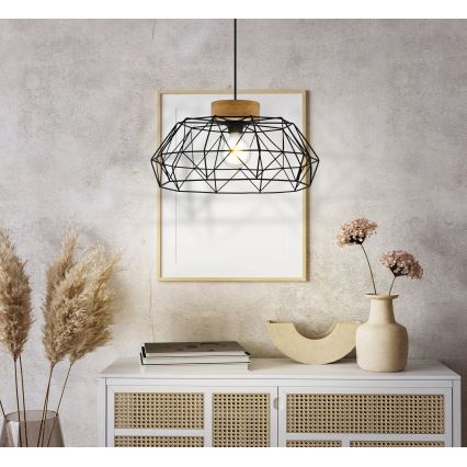 Eglo - Підвісна люстра на тросі 1xE27/60W/230V