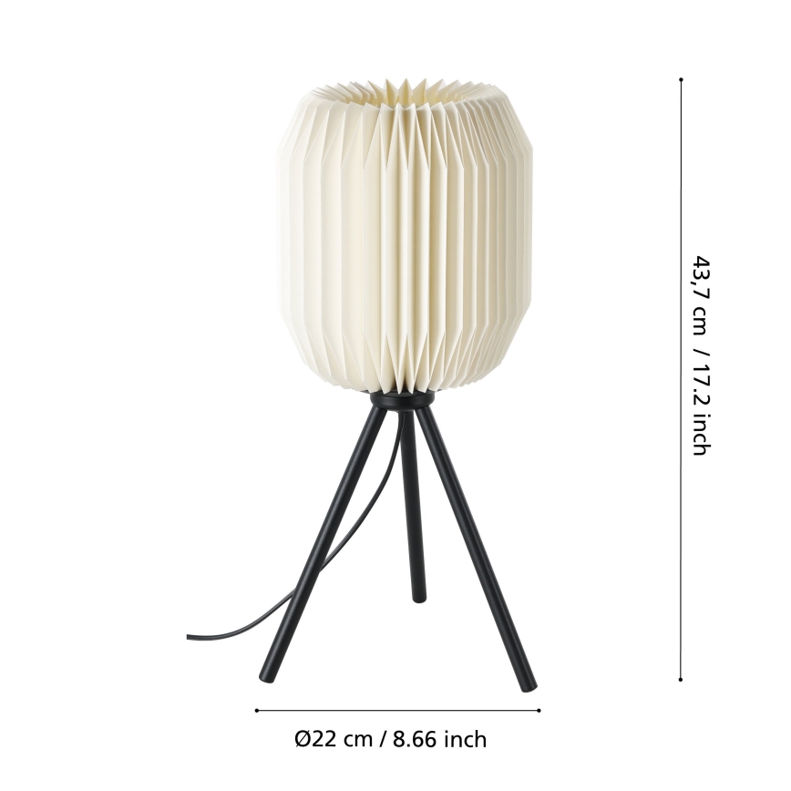 Eglo - Настольная лампа 1xE27/40W/230V