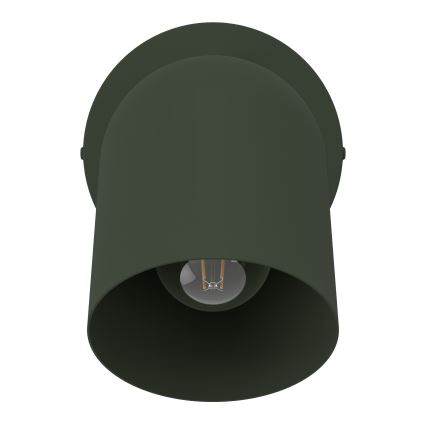 Eglo - настенный точечный светильник 1xE14/40W/230V зелёный