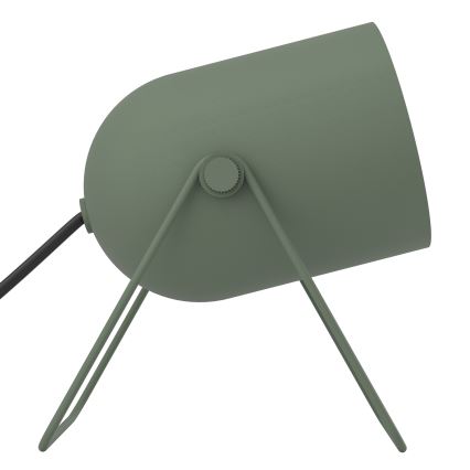 Eglo - Настольная лампа 1xE14/8W/230V зелёная