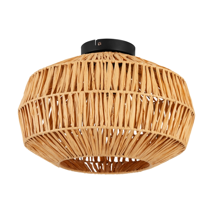 Eglo - Потолочный светильник 1xE27/40W/230V, диаметр 38 см, коричневый
