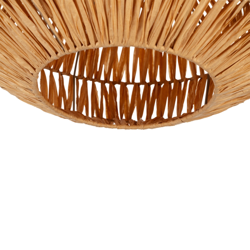 Eglo - Стельний світильник 1xE27/40W/230V діаметр 38 см коричневий