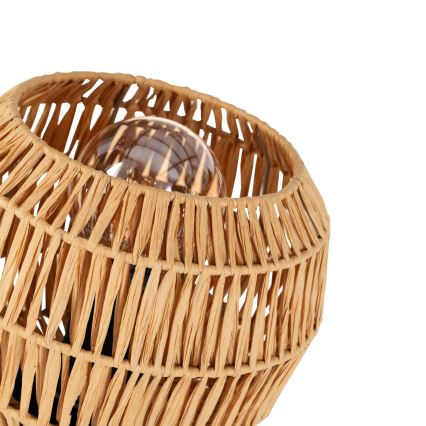 Eglo - Настольная лампа 1xE27/40W/230V коричневая