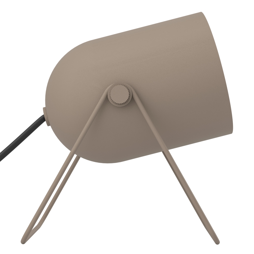 Eglo - Настільна лампа 1xE14/8W/230V бежева