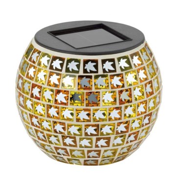 EGLO 47217 - Сонячний світильник BLATT 1xLED/0,03W помаранчевий IP44