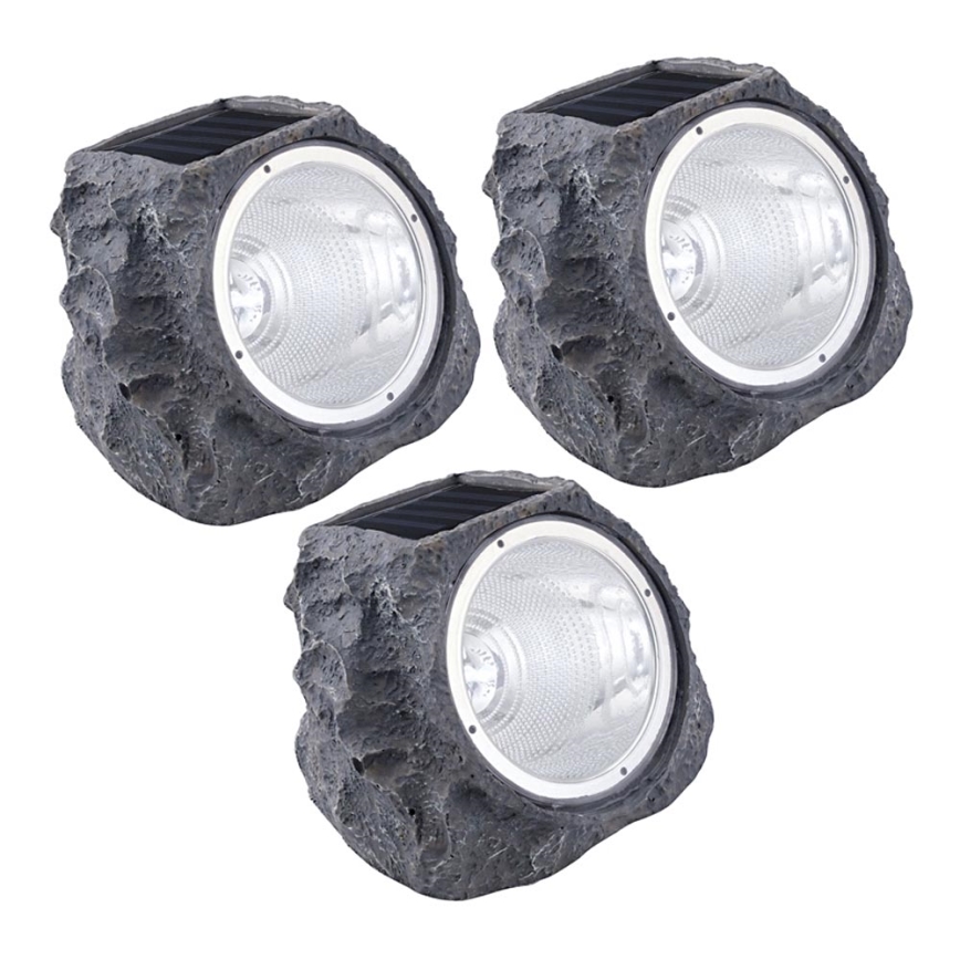 Eglo 48505 - НАБІР 3x Світлодіодне освітлення на сонячній батареї 3xLED/0,06W 600 mAh