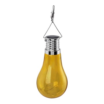 Eglo 48623 - Світлодіодне сонячне освітлення 4xLED/0,06W жовтий