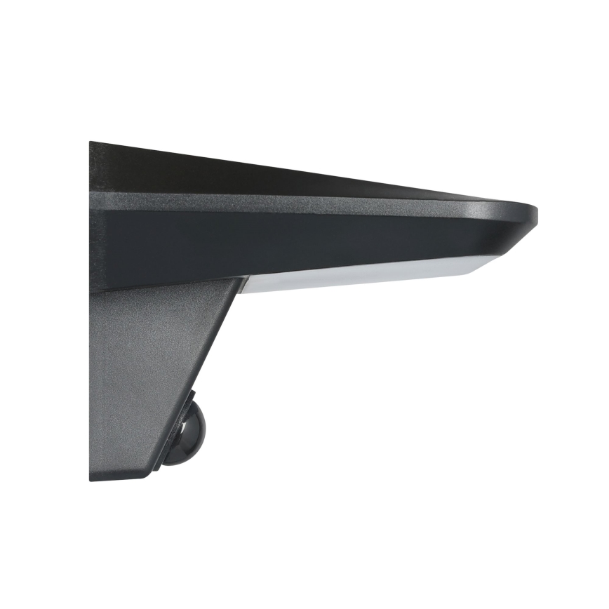 Eglo - Светодиодный настенный светильник на солнечной батарее с датчиком LED/20W/3,7V IP44