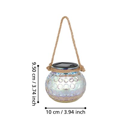Eglo 48952 - Светодиодный светильник на солнечной батарее LED/0,03W/1,2V 3000 mAh