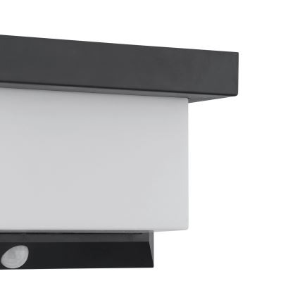 Eglo - Светодиодный настенный светильник на солнечной батарее с датчиком LED/3,84W/3,7V 2000 mAh IP44