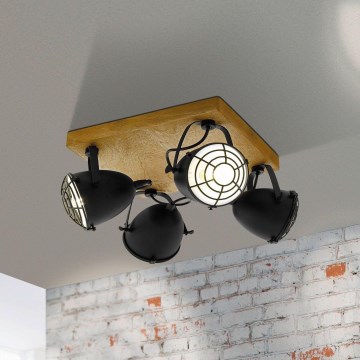 Eglo 49079 - Точечный светильник GATEBECK 4xE14/40W/230V