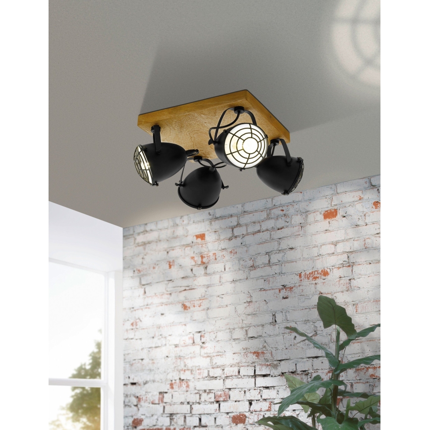 Eglo 49079 - Точковий світильник GATEBECK 4xE14/40W/230V