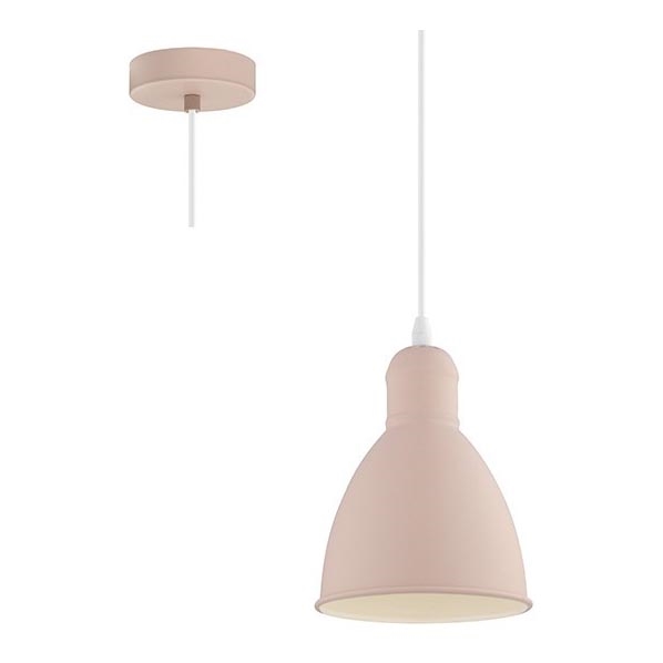 EGLO 49083 - Подвесная люстра PRIDDY-P 1xE27/60W/230V