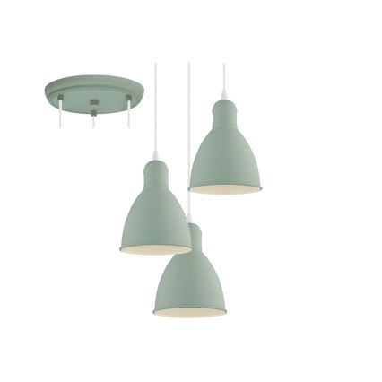 EGLO 49095 - Подвесная люстра PRIDDY-P 3xE27/60W/230V