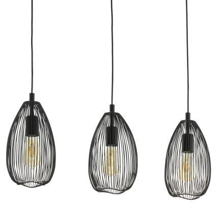 Eglo 49142 - Подвесная люстра CLEVEDON 3xE27/60W/230V