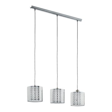 Eglo 49166 - Подвесная люстра LEAMINGTON 1 3xE27/60W/230V