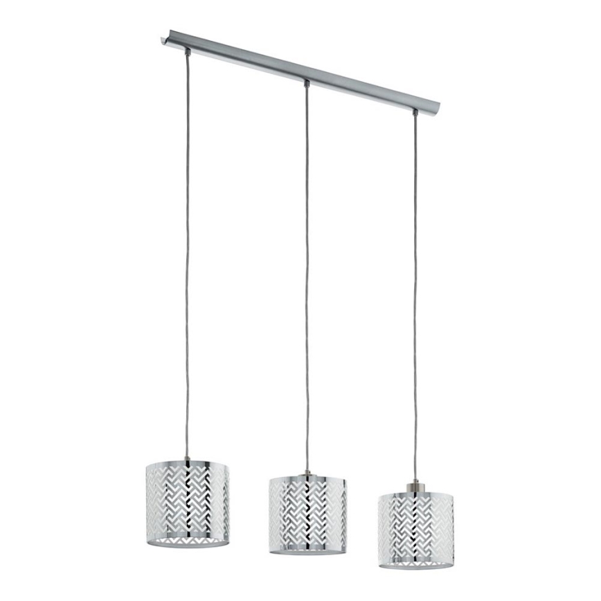 Eglo 49166 - Подвесная люстра LEAMINGTON 1 3xE27/60W/230V