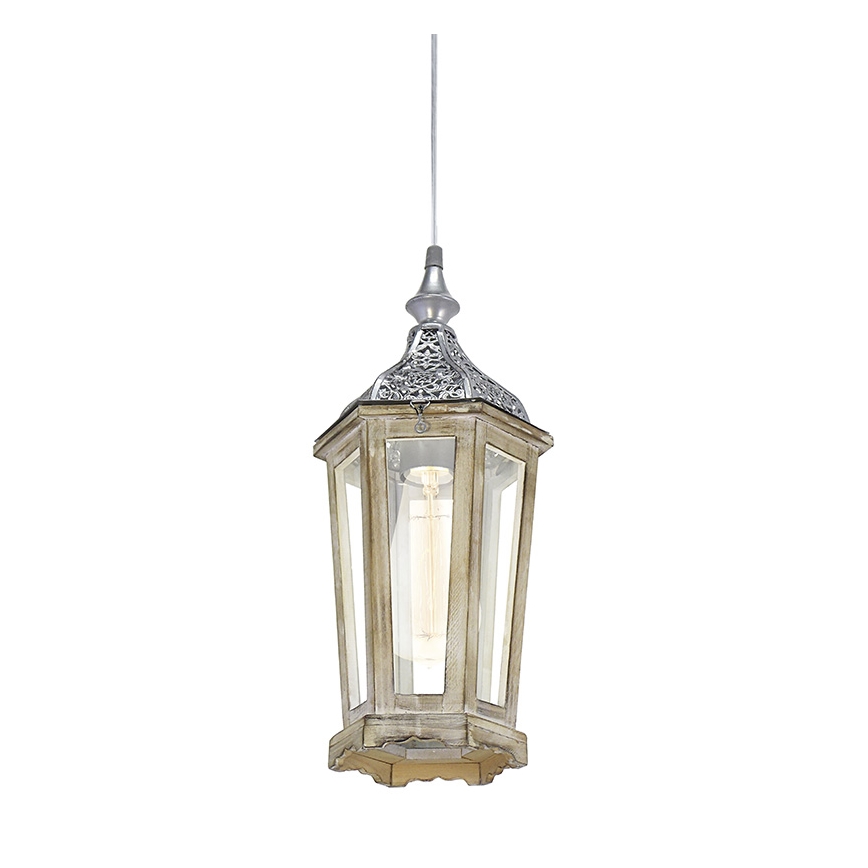 Eglo 49206 - Люстра KINGHORN 1xE27/42W/230V