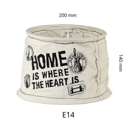 Eglo 49442 - Абажур VINTAGE pytel home E14 діаметр 20 cm