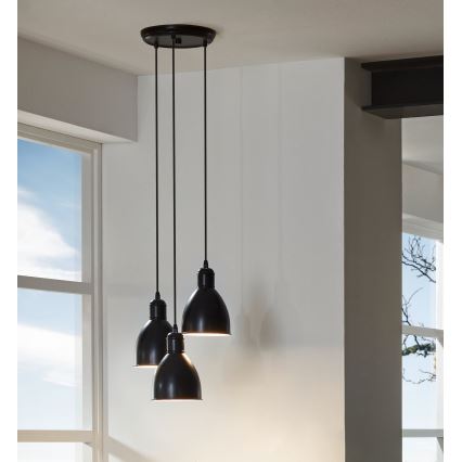 Eglo 49465 - Люстра PRIDDY 3xE27/60 Вт/230 В