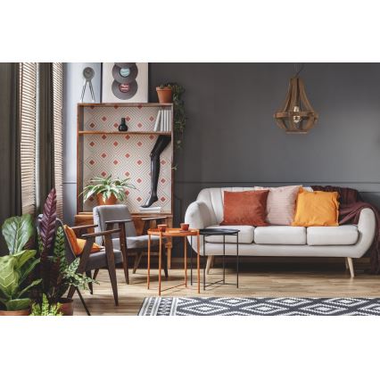 Eglo 49724 - Подвесная люстра на цепи KINROSS 1xE27/60W