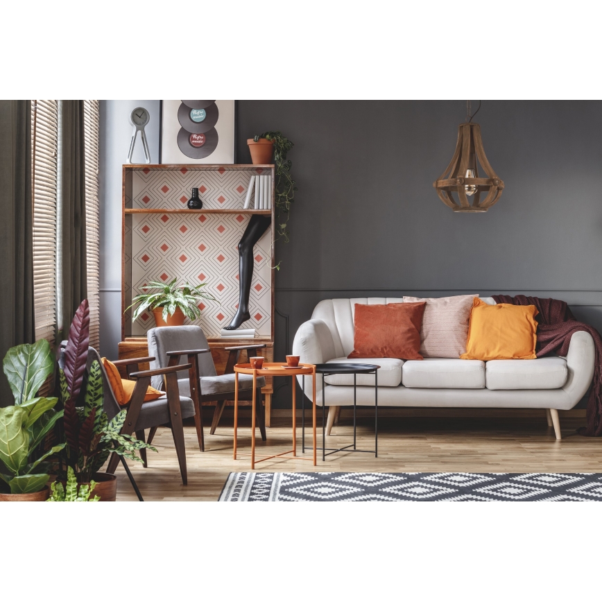 Eglo 49724 - Подвесная люстра на цепи KINROSS 1xE27/60W