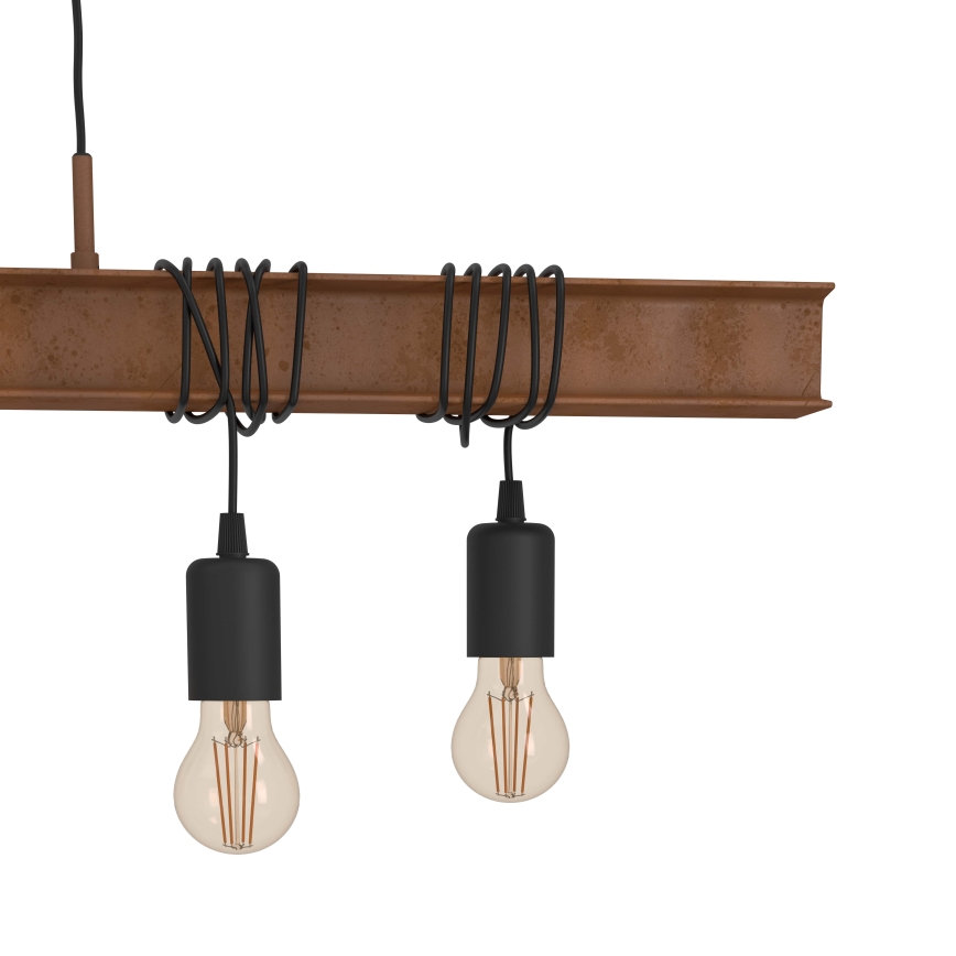 Eglo - Подвесная люстра TOWNSHEND 6xE27/60W/230V