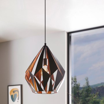 Eglo 49878 - Подвесной светильник CARLTON 1 1xE27/60W/230V