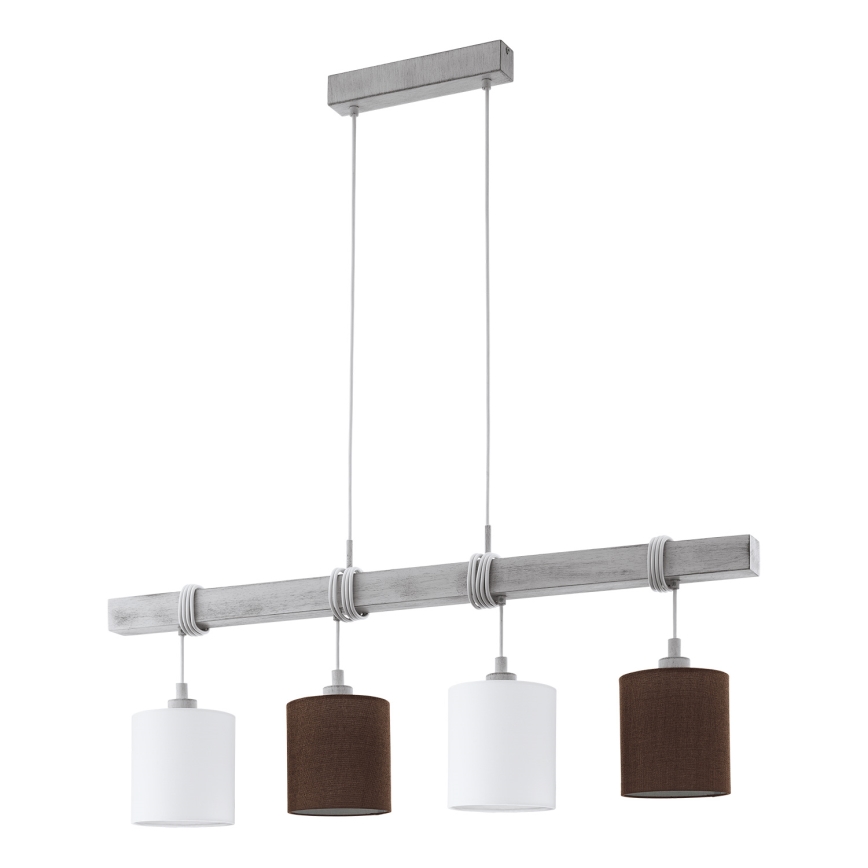 Eglo - Подвесная люстра TOWNSHEND 4xE27/60W/230V