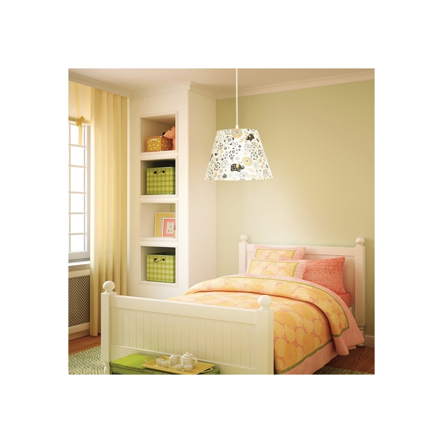 Eglo 54459 - Подвесная люстра MOLOVE 1xE27/60W/230V