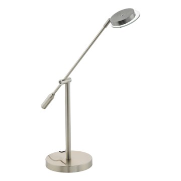 Eglo 54876 - Светодиодная настольная лампа LED/6,5W/230V 3000K матовый хром