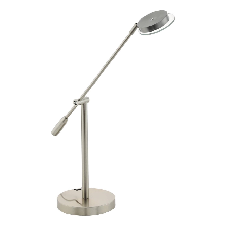 Eglo 54876 - Светодиодная настольная лампа LED/6,5W/230V 3000K матовый хром