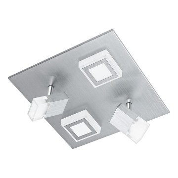 Eglo 54985 - LED-точечный светильник, 19,6 Вт, 230 В, 27x27 см, матовый хром