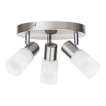 Eglo 55066 - LED точковий світильник 3xE14/4W/230V матовий хром