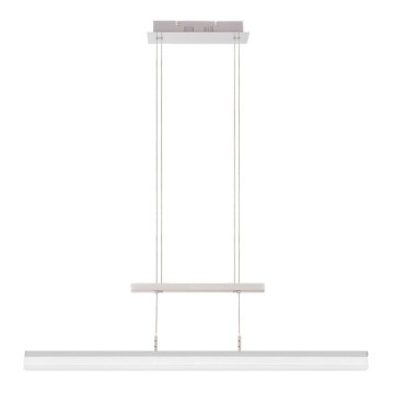 Eglo 55095 - LED Люстра на тросі з регульованою яскравістю LED/18W/230V матовий хром