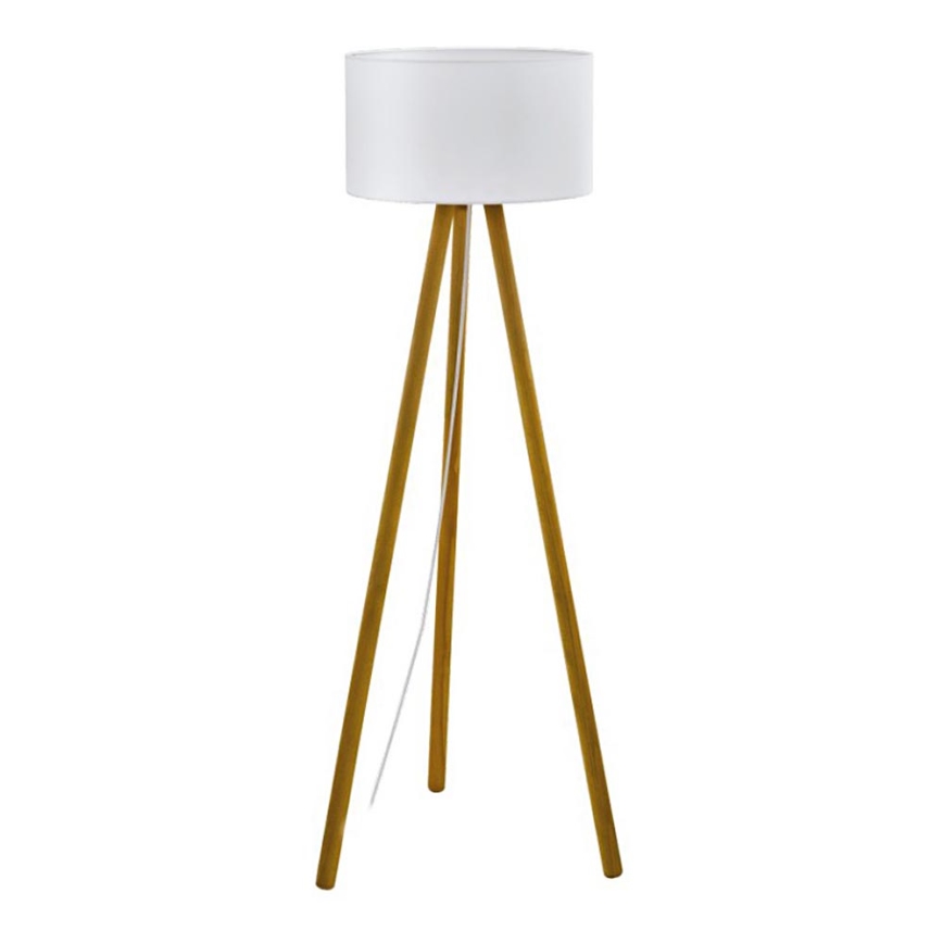 Eglo 55115 - світлодіодний торшер 1xE27/11 Вт/230 В, бук