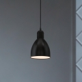 Eglo 55243 - Подвесной светильник на шнуре PRIDDY 1xE27/60W/230V черный