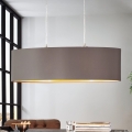 Eglo 55271 - Подвесная люстра MASERLO 2xE27/60W/230V коричневый