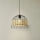 Eglo 55709 - Подвесная люстра ANWICK 1xE27/40W/230V ротанг