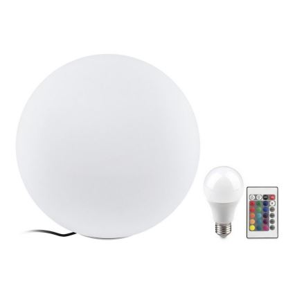 Eglo 55788 - LED RGBW Вулична лампа MONTEROLO-C 1xE27/9W/230V 2700-6500K IP65 діаметр 50 см + пульт дистанційного керування