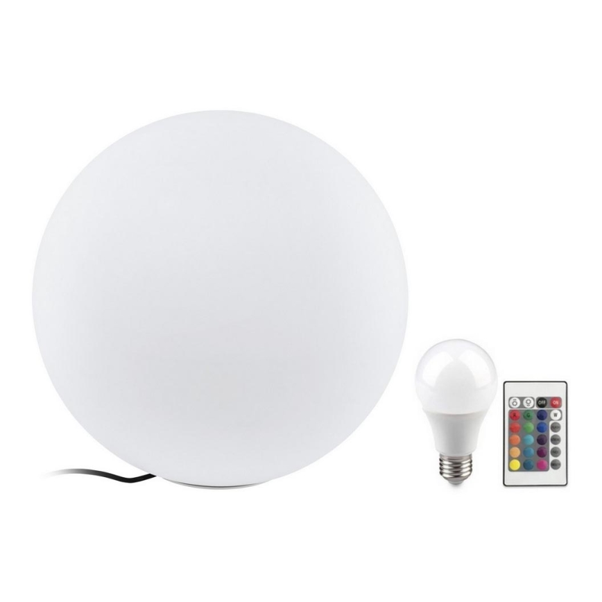 Eglo 55788 - LED RGBW Вулична лампа MONTEROLO-C 1xE27/9W/230V 2700-6500K IP65 діаметр 50 см + пульт дистанційного керування